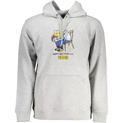 Cotton Hooded Sweatshirt , male, Sizes: L, S, M, XL, XS - Vans - Modalova