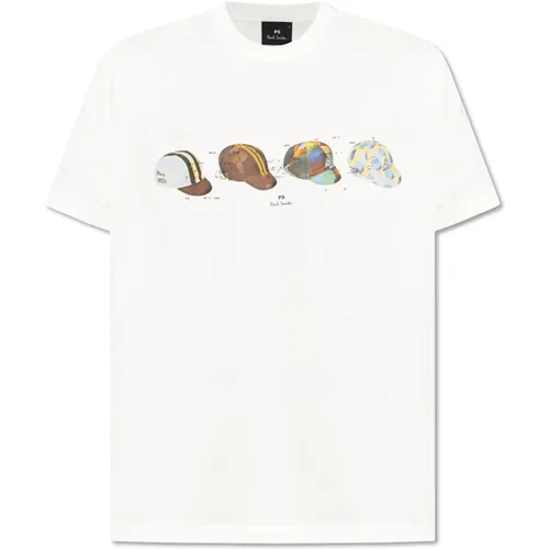 Bedrucktes T-Shirt , Herren, Größe: XL - PS By Paul Smith - Modalova