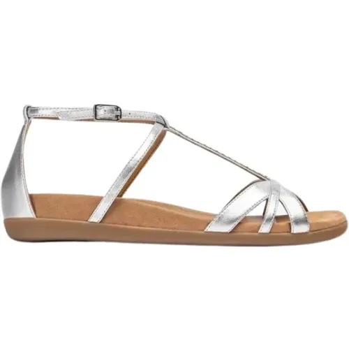 Flat Sandalen , Damen, Größe: 36 EU - Unisa - Modalova