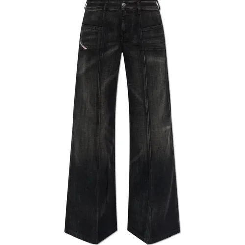 Jeans D-Akii L.32 , Damen, Größe: W24 - Diesel - Modalova