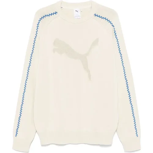 Alpine Snow Strick Crew Pullover - Puma - Modalova