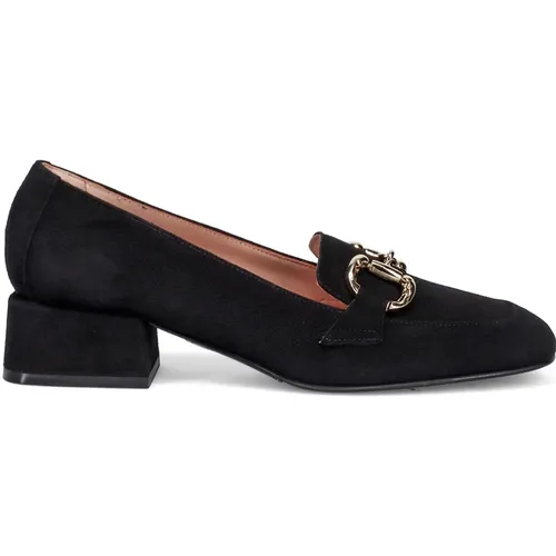 Elegant Suede Square Toe Shoes , female, Sizes: 3 UK, 7 UK - Sangiorgio - Modalova