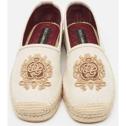 Pre-owned Canvas espadrilles - Dolce & Gabbana Pre-owned - Modalova