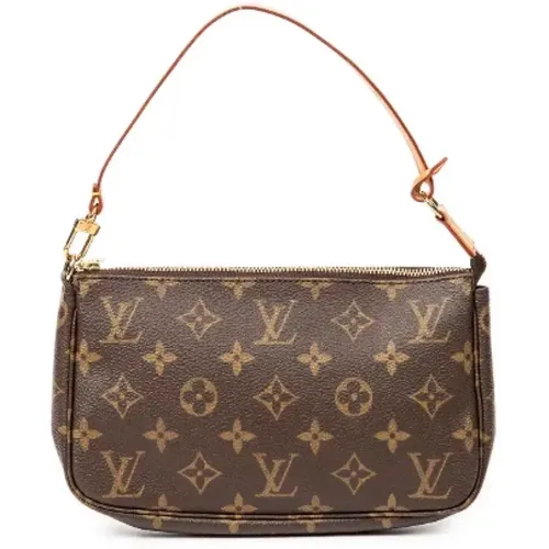 Pre-owned Canvas clutches , female, Sizes: ONE SIZE - Louis Vuitton Vintage - Modalova