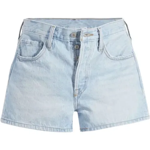 Levi's, Gerollte Bermuda-Shorts für Frauen , Damen, Größe: W25 - Levis - Modalova