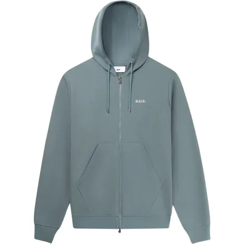 Goblin Blau Zip Through Hoodie , Herren, Größe: S - BALR. - Modalova