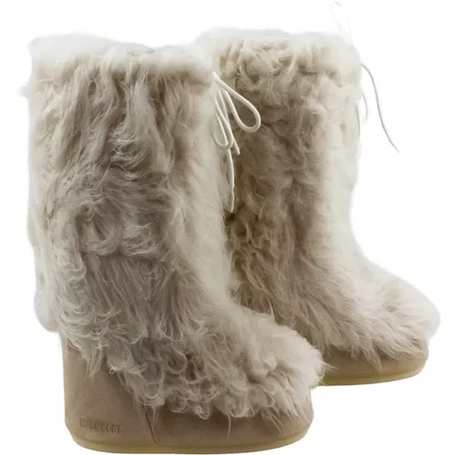 Icon Yeti Faux Fur Snow Boots , female, Sizes: 9 UK - moon boot - Modalova