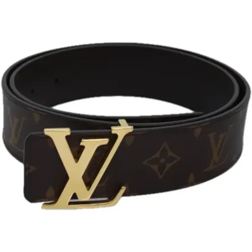 Pre-owned Canvas belts , female, Sizes: ONE SIZE - Louis Vuitton Vintage - Modalova