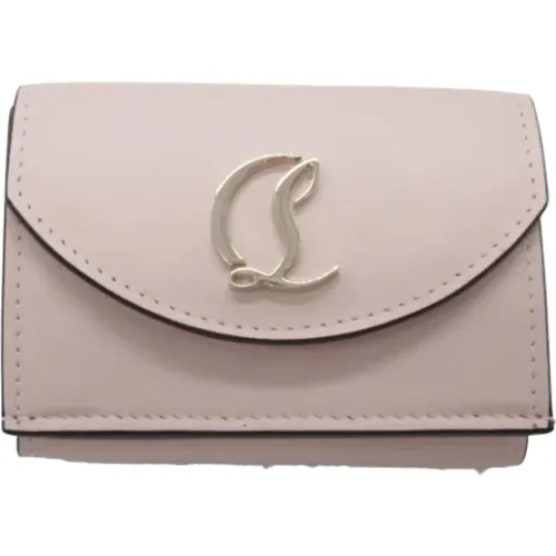 Pre-owned Leather wallets , female, Sizes: ONE SIZE - Christian Louboutin Pre-owned - Modalova