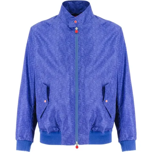 Lightweight Technical Fabric Jacket , male, Sizes: 3XL, 5XL, 4XL - Kiton - Modalova