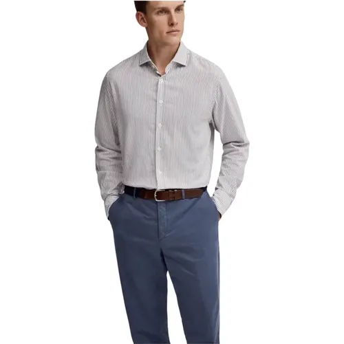 Striped Shirt , male, Sizes: L, XL, 2XL, M - Hackett - Modalova