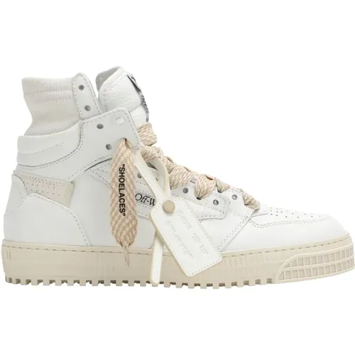 Off , High Top Sneaker 3.0 Off Court , female, Sizes: 7 UK, 2 UK, 8 UK, 3 UK, 4 UK - Off White - Modalova