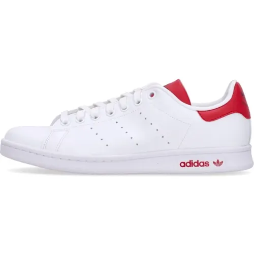 Stan Smith Low Sneaker /Scarlet , male, Sizes: 10 UK, 11 1/3 UK, 8 UK, 10 2/3 UK - Adidas - Modalova