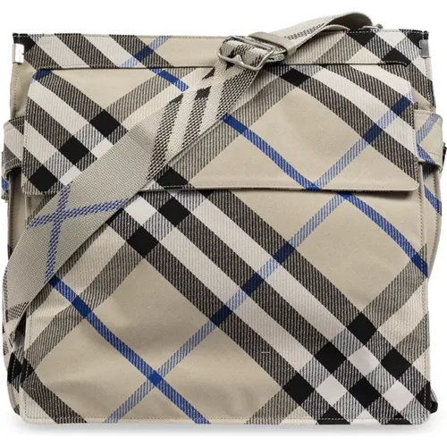 Shopper bag , male, Sizes: ONE SIZE - Burberry - Modalova