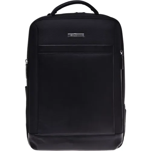 Backpack in leather and nylon , male, Sizes: ONE SIZE - Baldinini - Modalova