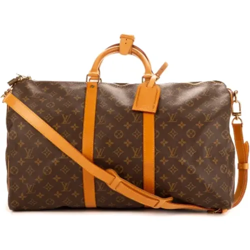 Pre-owned Coated canvas handbags , female, Sizes: ONE SIZE - Louis Vuitton Vintage - Modalova