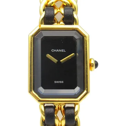 Pre-owned Leather watches , female, Sizes: ONE SIZE - Chanel Vintage - Modalova