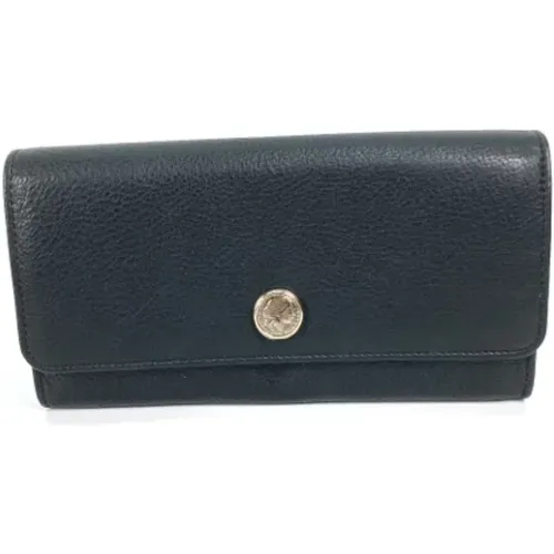 Pre-owned Leather wallets , female, Sizes: ONE SIZE - Bvlgari Vintage - Modalova