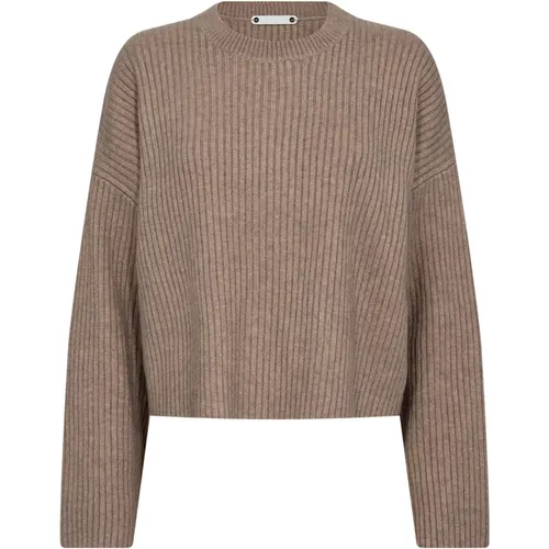 Rowcc Crop Strickpullover - Co'Couture - Modalova