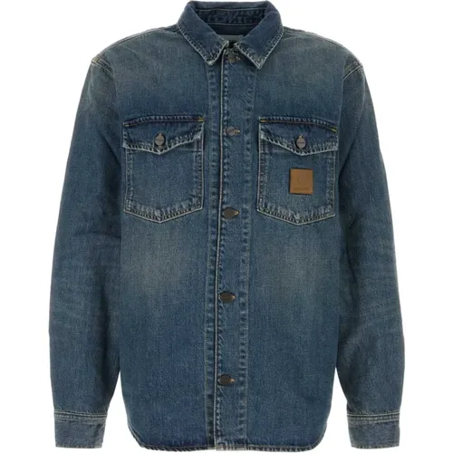 Denim Shirt Jac für Männer , Herren, Größe: S - Carhartt WIP - Modalova