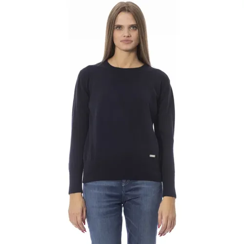 Trendiger Pullover mit Langen Ärmeln , Damen, Größe: XS - Baldinini - Modalova