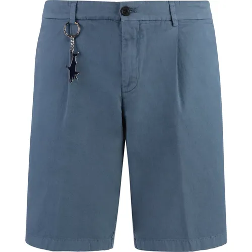 Casual Baumwollmischung Shorts , Herren, Größe: L - PAUL & SHARK - Modalova