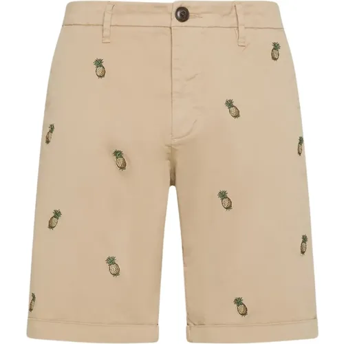 Casual Shorts , Herren, Größe: W31 - Sun68 - Modalova