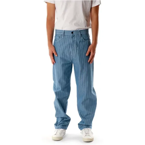 Tapered Fit Jeans mit Kontrastnähten - Carhartt WIP - Modalova