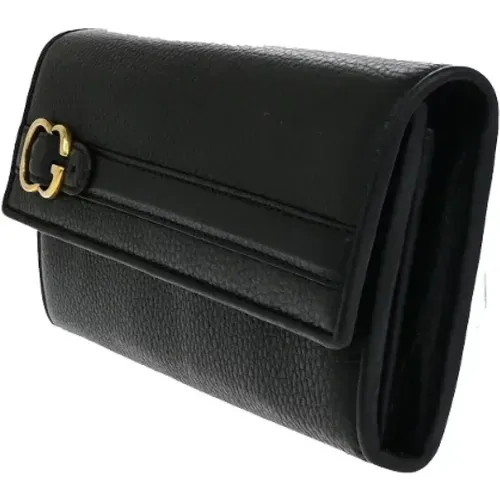 Pre-owned Leather wallets , female, Sizes: ONE SIZE - Gucci Vintage - Modalova