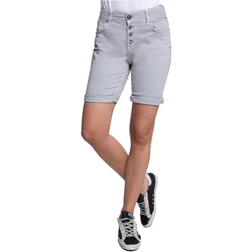 Shorts Jessy Grey , female, Sizes: W25, W24, W26 - Zhrill - Modalova