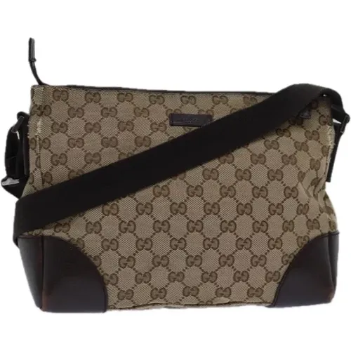 Pre-owned Canvas gucci-bags , female, Sizes: ONE SIZE - Gucci Vintage - Modalova