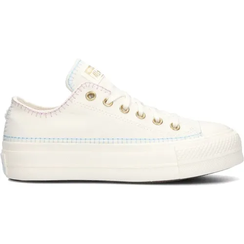 Crafted Stitching Low Top Sneakers , Damen, Größe: 39 1/2 EU - Converse - Modalova