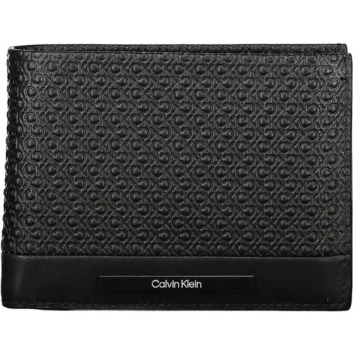 Rfid Blocking Leather Wallet for Men , male, Sizes: ONE SIZE - Calvin Klein - Modalova