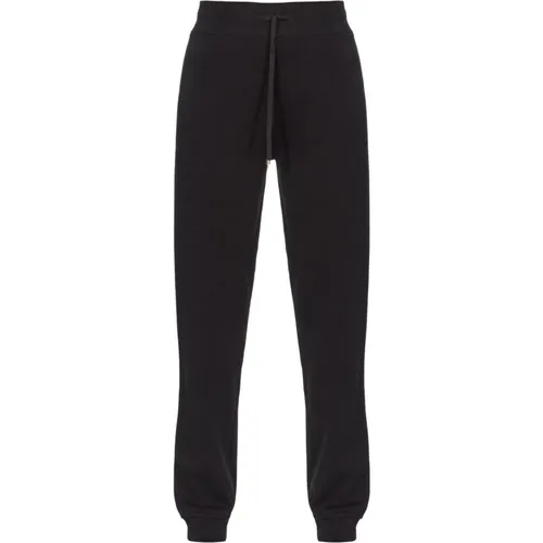 Fleece joggers , female, Sizes: L - pinko - Modalova