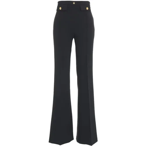 Trousers Aw24 Women's Clothing , female, Sizes: M, S, XL, 2XL, L, XS - Elisabetta Franchi - Modalova