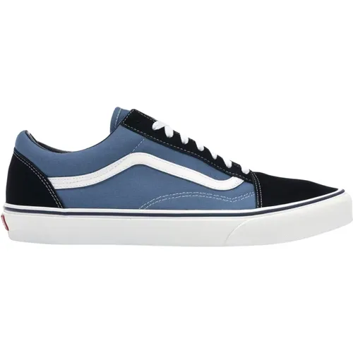 Navy White Old Skool Limitierte Auflage , Herren, Größe: 45 EU - Vans - Modalova