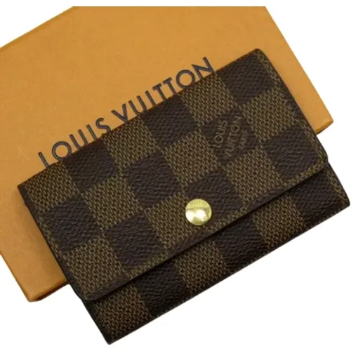 Pre-owned Canvas key-holders , female, Sizes: ONE SIZE - Louis Vuitton Vintage - Modalova