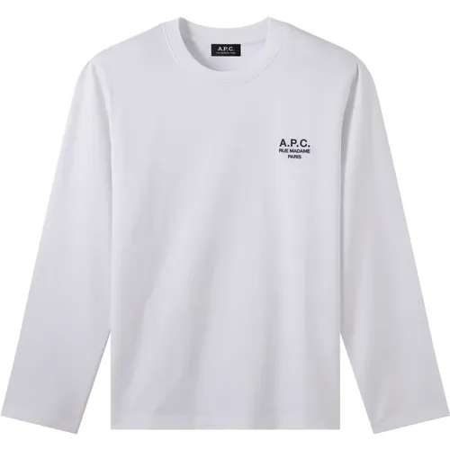 T-Shirt , male, Sizes: L - A.p.c. - Modalova