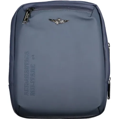 Blaue Umhängetasche mit Laptopfach - aeronautica militare - Modalova