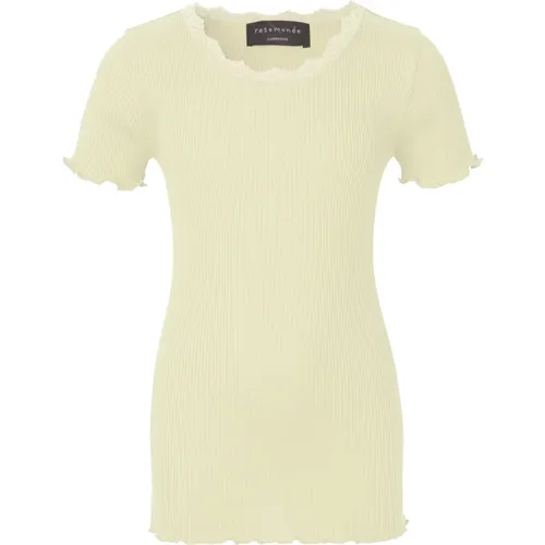 Gelbes T-Shirt mit Modell 59178 015 - Rosemunde - Modalova
