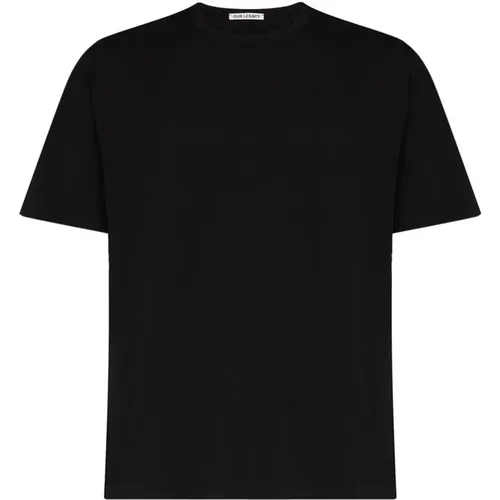 New Box Cotton T-shirt , male, Sizes: S, M - Our Legacy - Modalova