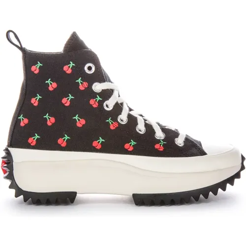 RunStar Hike Black Red Cherries , female, Sizes: 6 UK, 5 1/2 UK, 3 UK, 4 1/2 UK, 5 UK, 4 UK - Converse - Modalova