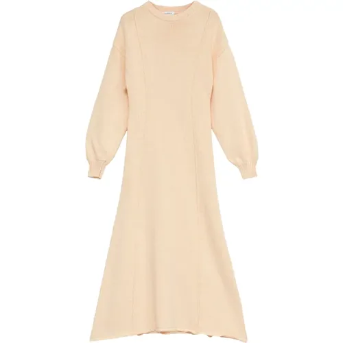 Mango Voluminöse Ärmel Midi Kleid , Damen, Größe: M - Rodebjer - Modalova