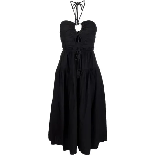 Schwarzes Maxikleid , Damen, Größe: M - Ulla Johnson - Modalova