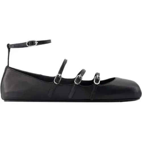 Pre-owned Leather flats , female, Sizes: 4 UK - Alexander McQueen Pre-owned - Modalova
