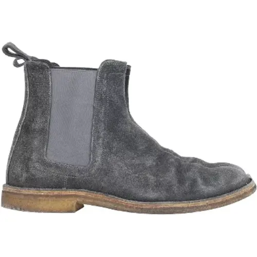 Pre-owned Suede boots , female, Sizes: 8 UK - Bottega Veneta Vintage - Modalova