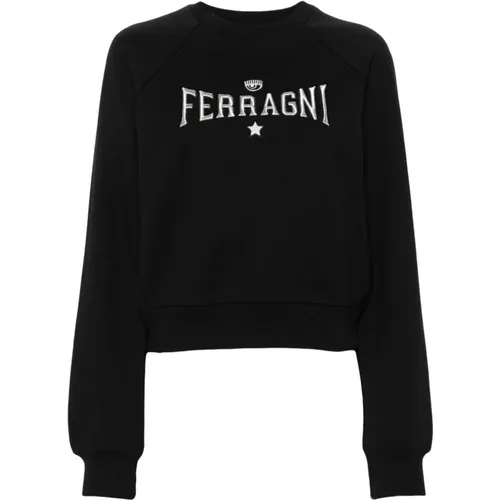 Schwarze Sweaters von Chiara Ferragni - Chiara Ferragni Collection - Modalova