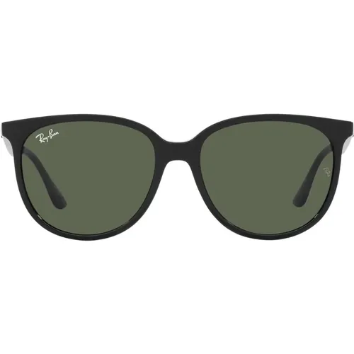 Quadratische Sonnenbrille grüne Gläser junger Stil , unisex, Größe: 54 MM - Ray-Ban - Modalova