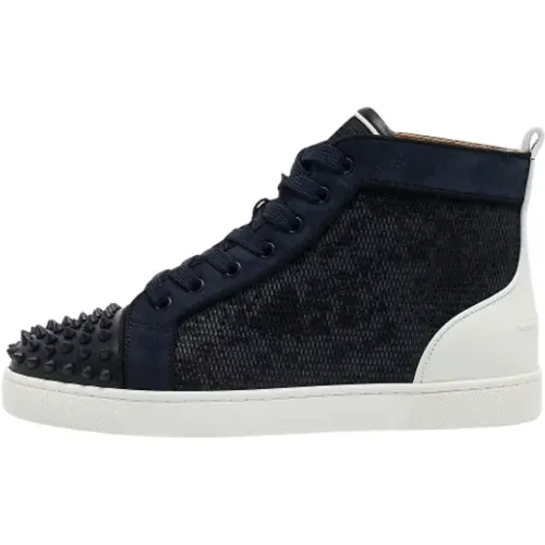 Pre-owned Leather sneakers , female, Sizes: 8 UK - Christian Louboutin Pre-owned - Modalova
