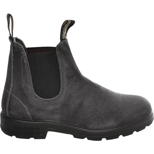 Elastic Black Boot , male, Sizes: 5 UK - Blundstone - Modalova